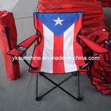 Folding Arm Chair with Flag (XY-111)