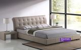 Top Leather Bed with Super Soft Bed Head