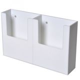 Secure Wall Mounted Acrylic Children Book Shelf