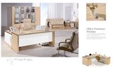 Modern Combined Office Desk with Movable Cabinet