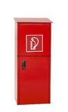 Metal Fire Entinguisher Cabinet with Sloping Roof for Interior Areas/Rotary Handle Fire Cabinet