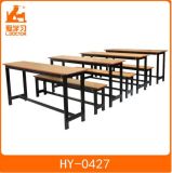 Double Chair and Table of School Furniture for Sale