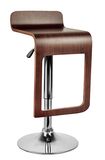 Antique Chinese Swivel Adjustable Lift Leisure Bentwood Bar Stool (FS-B8040)