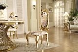 PU Cover Stainless Steel Dining Chair Restaurant Furniture