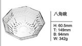 New Design Press Glass Bowls Glass Bowl Set Glassware Sdy-F00339