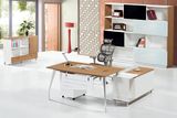 Modern Simple Melamine Manager Table Veneer Computer Office Table