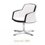 Fabric Classical French Style Leisure Chair with Armrest
