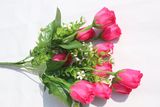 Artificial Rose Bud Flowers Fake Flowers for Home Wedding Decoration