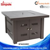 Natural Gas Garden Fire Pit Table with Table Top