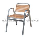 Wholesales Wood Aluminum Tube Cafe Chair for Garden (SP-OC714)