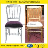 Hotel Metal Golden Color Napoleon Chair for Wedding