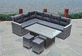 Home Office Hotel Patio Garden Lounge Hot Outdoor Dining Restaurant Sofa (J545)