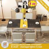 Fancy White Wooden Calendar Colorful Dining Table (HX-8DN061)