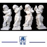 Marble Small Angel Statues Stone, Marble Sculpture for Garden Decoration/Landscape