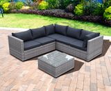Modern Patio Garden Leisure Flat Wicker Aluminum Offce Home Hotel Outdoor Rattan Sofa (J721KD)