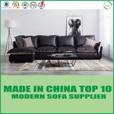 Home New Fabric & Leather Sofa Set with Feather