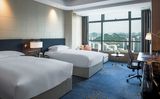 5 Star Hilton Luxury Hotel Bedroom Furniture/Double Hotel Bedroom Furniture/Luxury 5 Star Suite Hotel Bedroom Furniture- (GLB-20170831001)