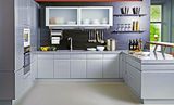High Gloss UV Lacquer Kitchen Cabinet (ZX-010)