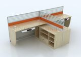 Cheap Office Desk with Table Top Partition Office Furniture (SZ-WS70)