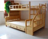 Hot Selling Solid Wood Bunk Bed with Ladder Ark (M-X1110)