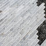 Antique Tumble Grey Limestone Cobblestone Driveway Paving Stone