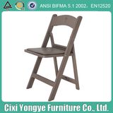 Grey Resin Folding Chairs for Weddings