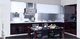 2017 New Modern High Glossy UV Faced Kitchen Furniture (ZX-050)