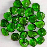 Green Micro Glass Stone Pebble