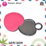 2016 New Style Durable Portable Leather Fold Cosmetic Makeup Pocket Mirror