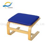 Bend Wood Furniture Footstool in Living Room
