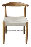 Restaurant Dining Coffee Han Wegner Elbow Rattan Wooden Chair
