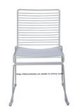 Modern Metal Dining Stackable Side Steel Wire Chair