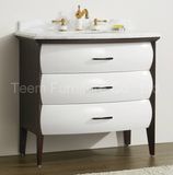 Classic Solid Wood Bathroom Cabinet for Bathroom