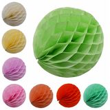 Wedding Tissue Paper Honeycomb Balls Flower Party Decorations Supplies