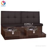 Homely Hot Sale Salon Massage Manicure Pedicure Station/Pedicure Benches