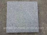 G654 Sesame Black Padang Dark Grey Granite Bush Hammered Tile