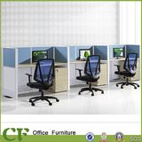 60mm Aluminum Frame Fabric Modular Linear Office Workstation Design