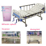 Two Crank High Quality and Inexpensive Manual Hospital Bed