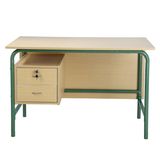 Customized MDF Top Office Desk Design Steel Modern Desk / School Teacher Desk / Computer Table