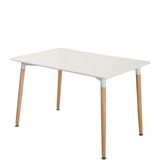 Breakfast Rectangle Wood Dining Room Tables