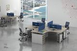Fsc Certified Approved by SGS Modern Wooden Office Partition Workstation Office Furniture