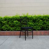 Black Aluminum/Steel Chiavari Chair for Events
