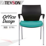 PP Plastic Back and Seat with Cushion and Metal Legs Office Conference Chair