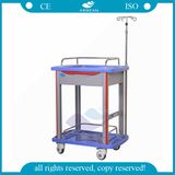AG-Lpt006b Luxurious Medical Cart ABS Hospital Clinical Trolley