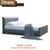Teem Living New Design Modern Leather Bed