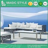 Modern Home Sofa Set Patio Rattan Sofa Set Outdoor Wicker Sofa (Magic Style)