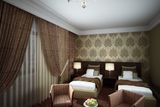 Hotel Bedroom Furniture/Luxury Double Hotel Bedroom Furniture/Standard Hotel Double Bedroom Suite/Double Hospitality Guest Room Furniture (GLB-010098)