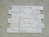 Ql-310fz Z Shape Shinning White Quartzite Cultrue Ledge Stone