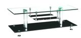 New Fashion Tempered Glass TV Stand