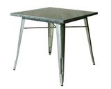 Modern Industrial Tolix Restaurant Knock Down Metal Table